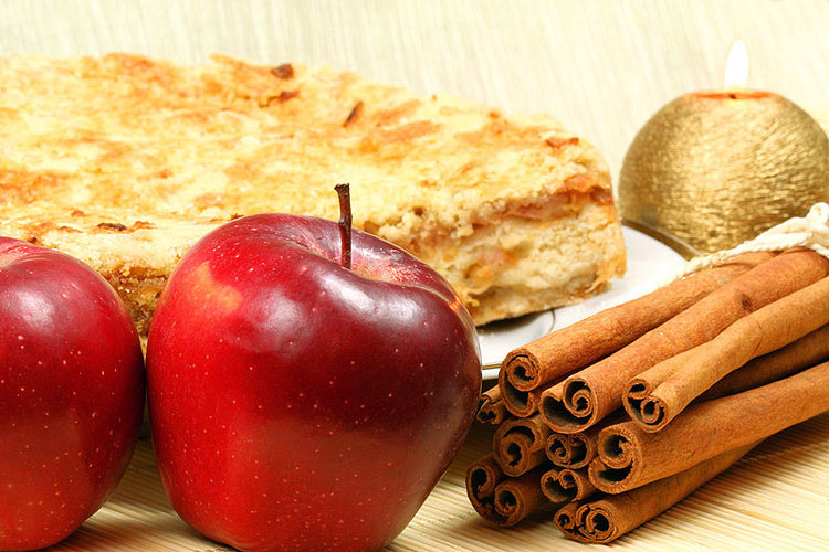 Apfelkuchen mit Zimt